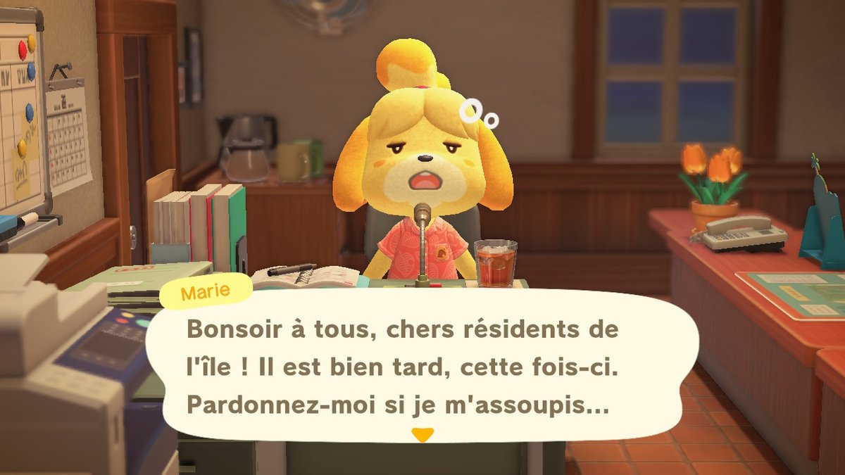 Cocoola_chan's tweet photo. Quand même Marie te dis qu'il est tard... #AnimalCrossing #ACNH #NintendoSwitch https://t.co/TkScL28SFe