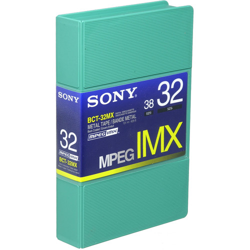 then in 2001 they added MPEG IMX: it's digital betacam, but instead of DCT compression, it now uses MPEG-2 encoding, similar to DVD (but with better color and bitrate)So yeah, it's a professional DVD-tape.
