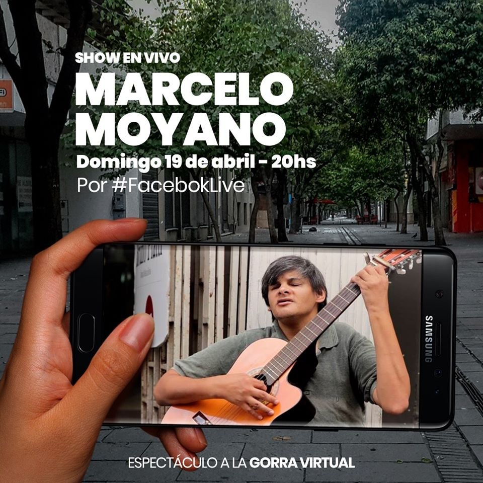 En #Rosario hay muchos artistas callejeros geniales, pero creo que Marcelo Moyano es uno que a los que lo veíamos a diario nos conmueve especialmente. No está trabajando, pero el domingo 20 hs va a hacer un #FacebookLive a la gorra virtual. ¡Vayamos! ♫♪

facebook.com/permalink.php?…