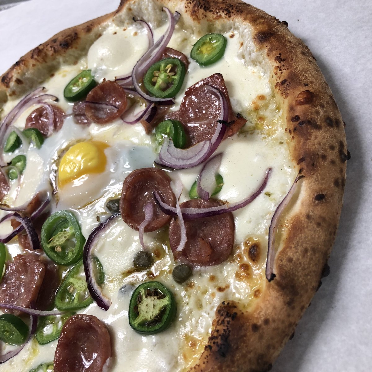 BolloHouston's tweet image. Bollo Woodfired Pizza has partnered with Chef Chris Shepherd to make the Handmade Sausage Pizza! All proceeds will benefit our Emergency Relief Program!
@cshepherd13 @SouthernSmokeTX