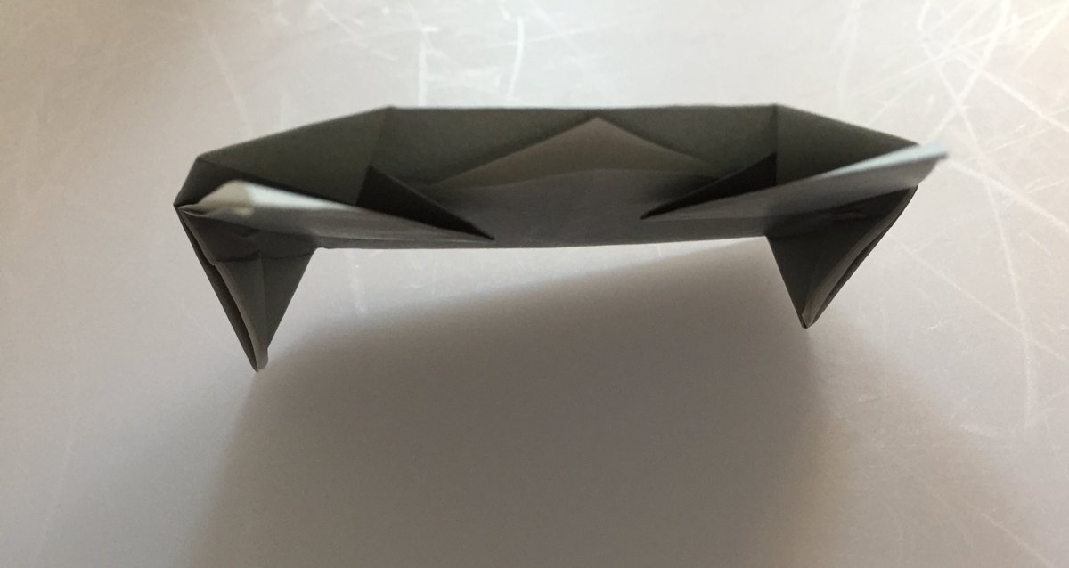 Keiko 6 I Used 15 Cm X 15 Cm Origami Paper For This Easy Origami Cat If You Want To Attach This Cat To A Card Or Drawing You May
