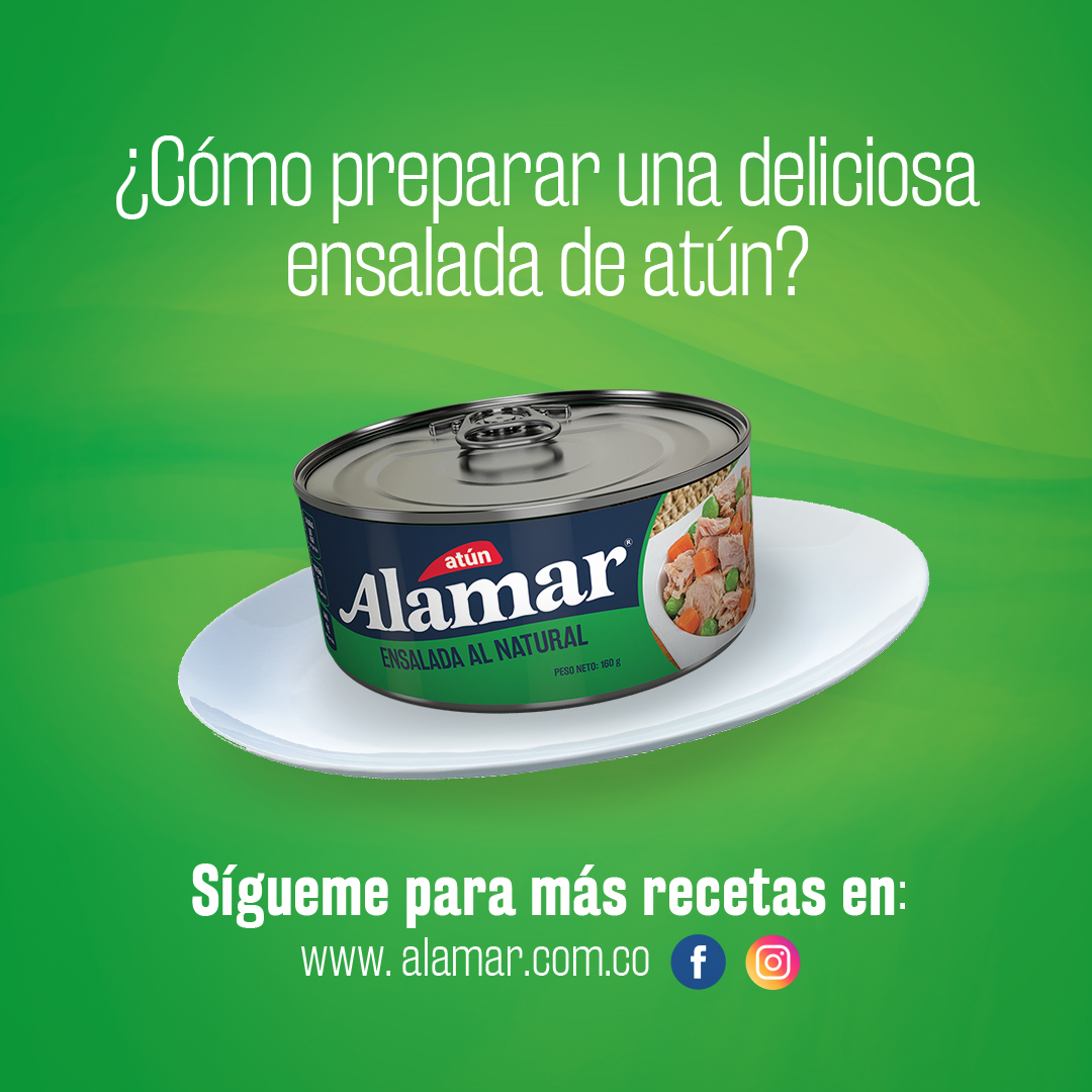 AlamarCol's tweet image. ¿Y si preparamos para hoy una rica ensalada de Atún Alamar? #Fitness #AtúnAlamar #Alamaralacasa