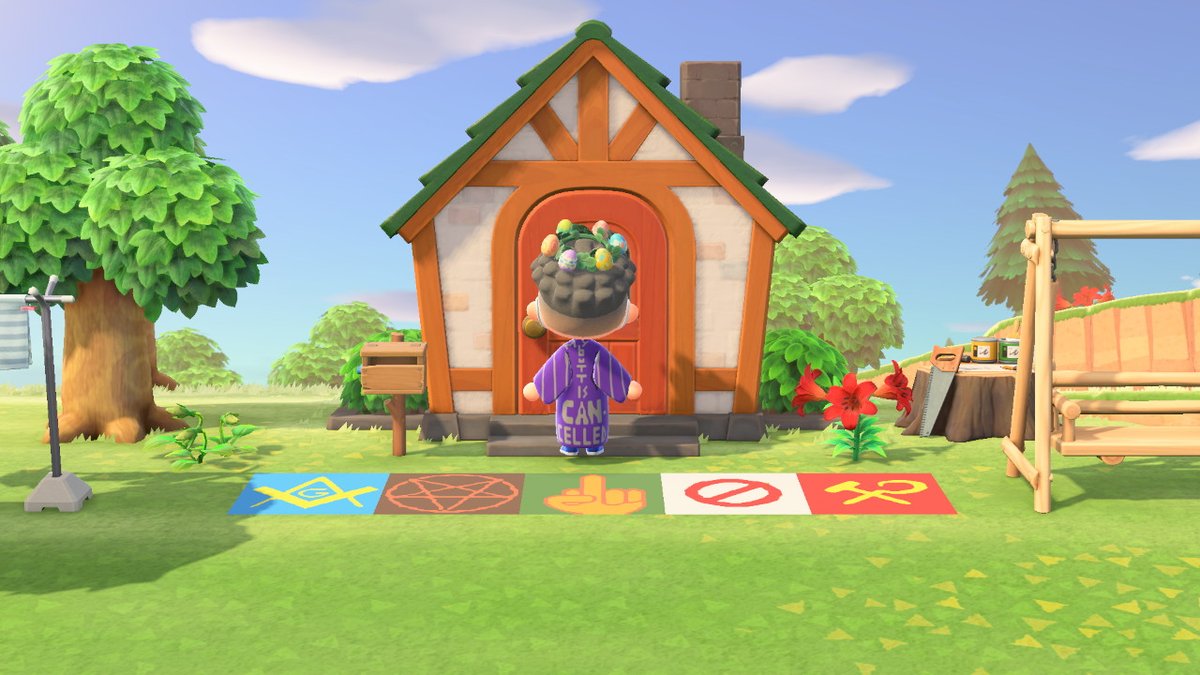 My butt is CAN-celled. #AnimalCrossing #ACNH #NintendoSwitch