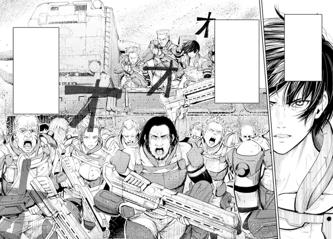今日発売(だよね?)のヤンジャンにアルマ第21話が載っています。
アルマ攻略篇スタートします。
私の漫画ではたまに殺し合いが起きて私が精神的に死にますが、その回が続きます。

正直コロナ騒動になってからゲラ文化もなくなったので、私もまだ写植入ったの見てません笑
コンビニに行こう。 