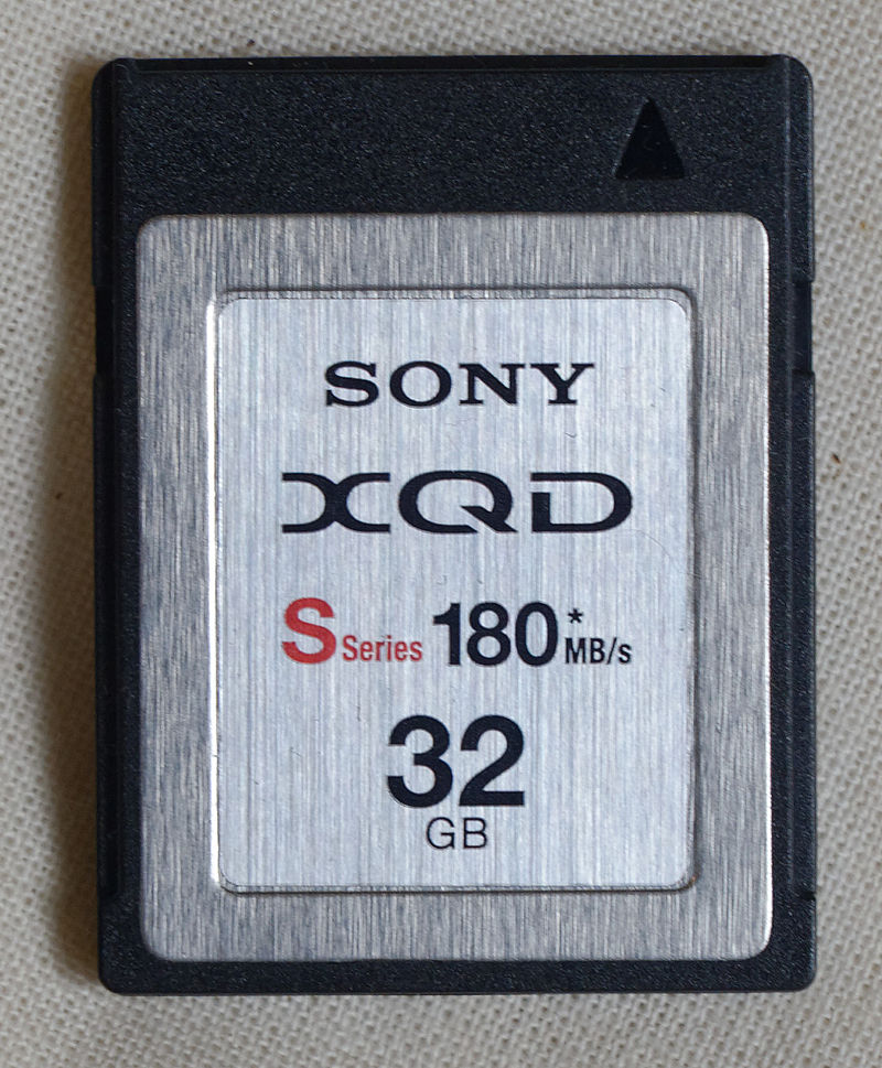 Although for the Sony XDCAM EX cameras, you can get an adapter to let you instead use... XQD! Another Sony format, released in 2010. It's based on PCI-e (similar to how Compact Flash is basically "IDE but in a different shape")