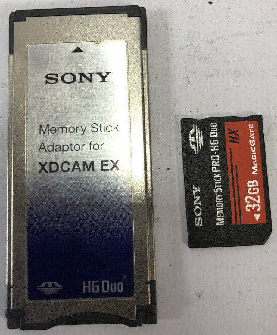 or if you want, you can always get the adapter to let you instead use Memory Stick Pro-HG Duo cards.