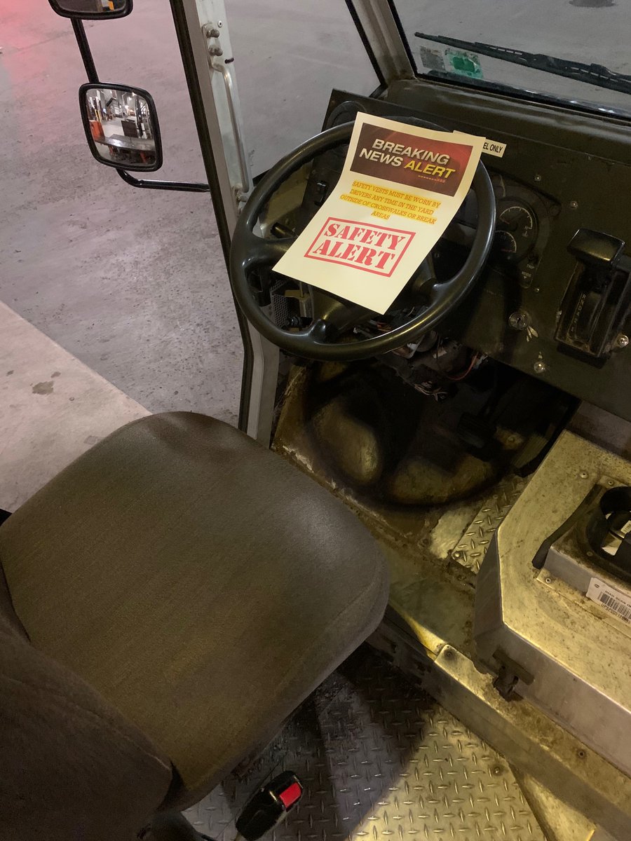 safetylakeshore's tweet photo. Syracuse North shamelessly stealing from the Feeder teams creative idea to review DOK with their drivers! Tractor Trailer or Package Car, it WORKS! @safetyfirstNED @syrnorthsafety #NewDOK #SyracuseUPSSafetyFocused @jenkowalik_ https://t.co/gsPkDtywXP