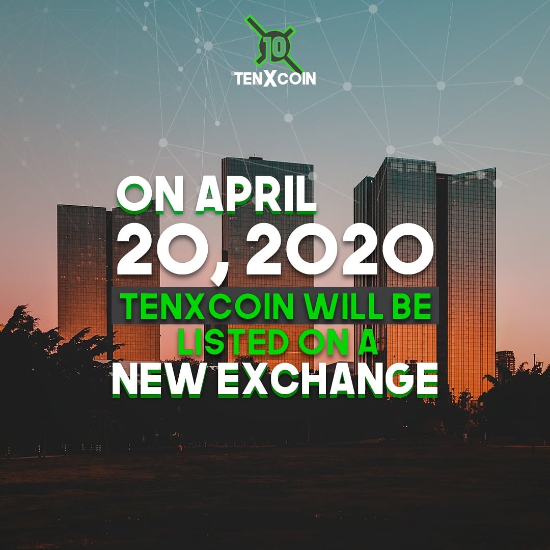 10xcoin's tweet photo. Good news! Soon TXC will be listed on a new exchange. #Tenxcoin📍

Stay tuned this April 20, 2020.

We continue to innovate and offer you new experiences in cryptocurrencies.🔝

#Cryptocurrency #Money #Finance #Exchange #Tenxcoin https://t.co/0fQ3teRpM8