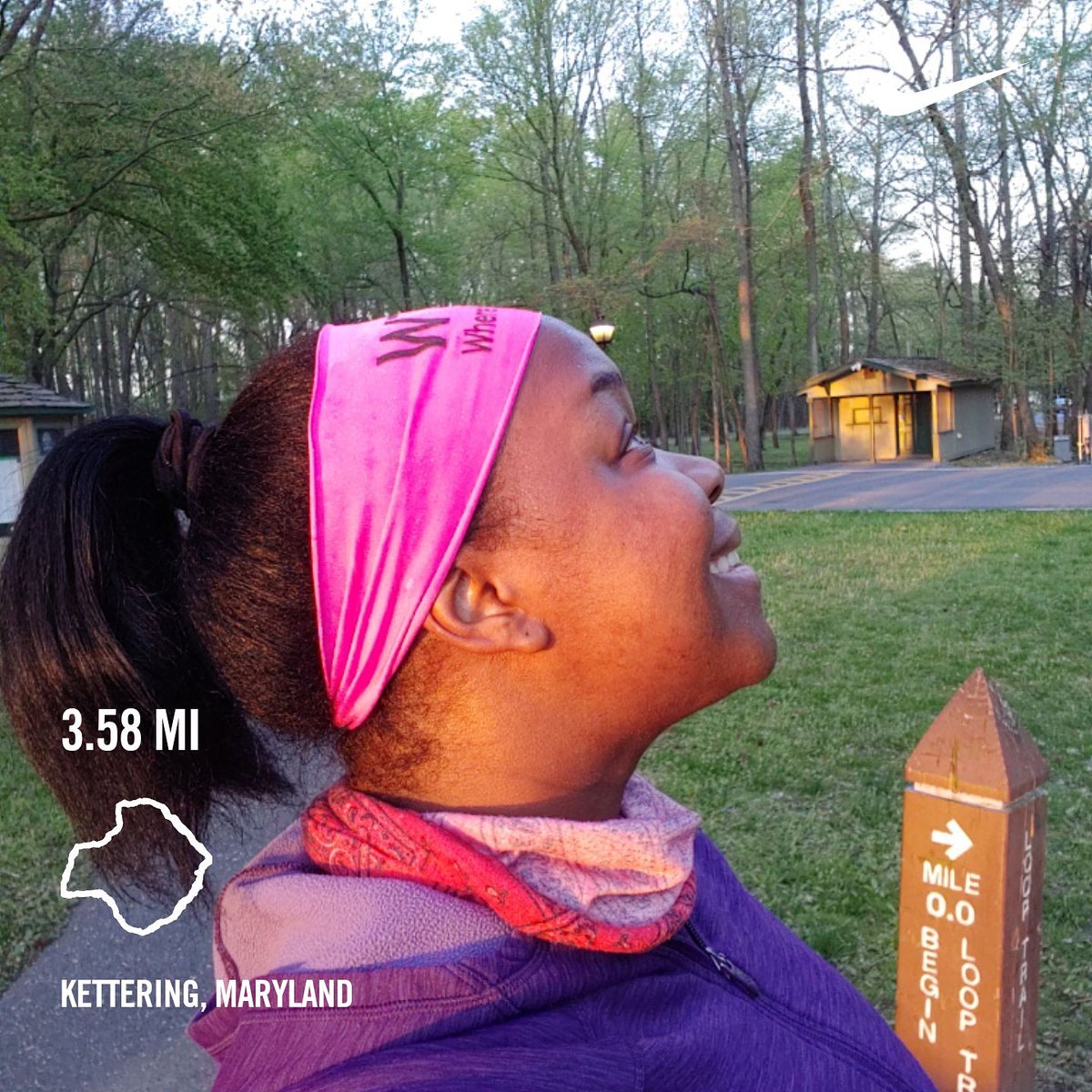  #NoFilter just focused on a few things. This is the moment when I was done and able to that bandana off to breathe normally again. I can't thank the parks people enough for allowing us to enjoy a little nature with  #SocialDistancing during this  #COVID19 crisis.  #RunnerGirl