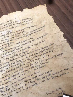 コピー用紙に紅茶をぶっかけてオーブンで温めた結果？古代文書が出来上がるwww