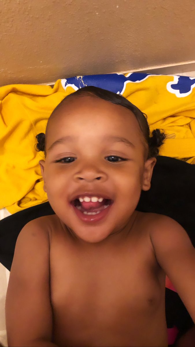 bbmeshell1's tweet photo. My angel😇 #BadAsHell🤣 https://t.co/OwswSpbS8U
