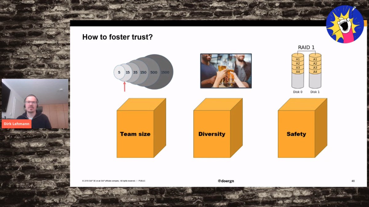 ttarczynski's tweet image. And how to foster trust? #allthetalks