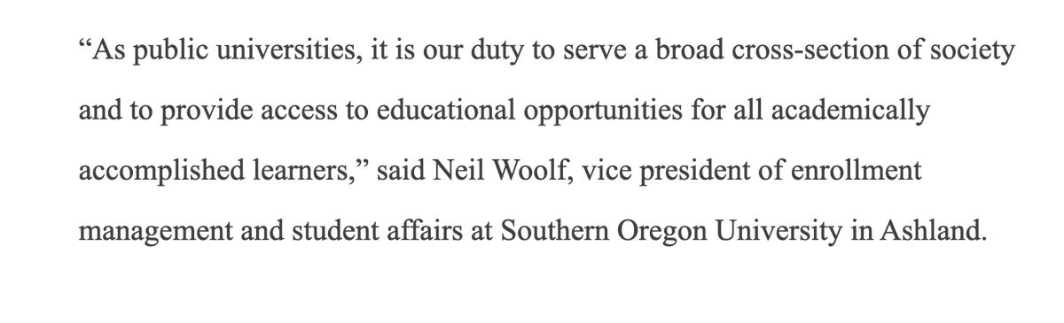 highlights: - mission of a public university system is confirmed- research on predictive validity https://www.outhereinoregon.net/2020/03/the-whole-state-of-oregon-goes-test.html