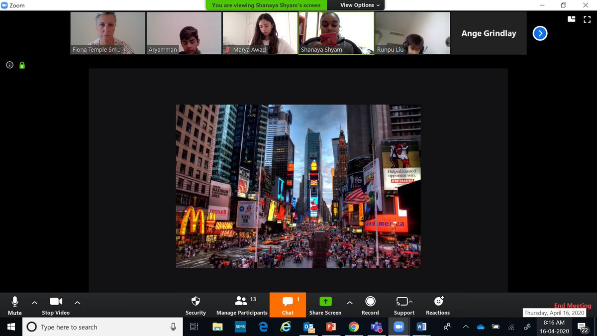 JCD_Languages's tweet photo. Wonderful student-led lesson on ZOOM. Y9Fr shared their "videos de vacances" complete with comprehension tasks for the class. Excellent levels of language &amp; creativity. Bravo! #JCDFrench #InThisTogetherDubai #GEMSComingTogether #JCDhomelearning #JCDCreativity #JCDcreateHPL https://t.co/Ku2pyR5Wzo