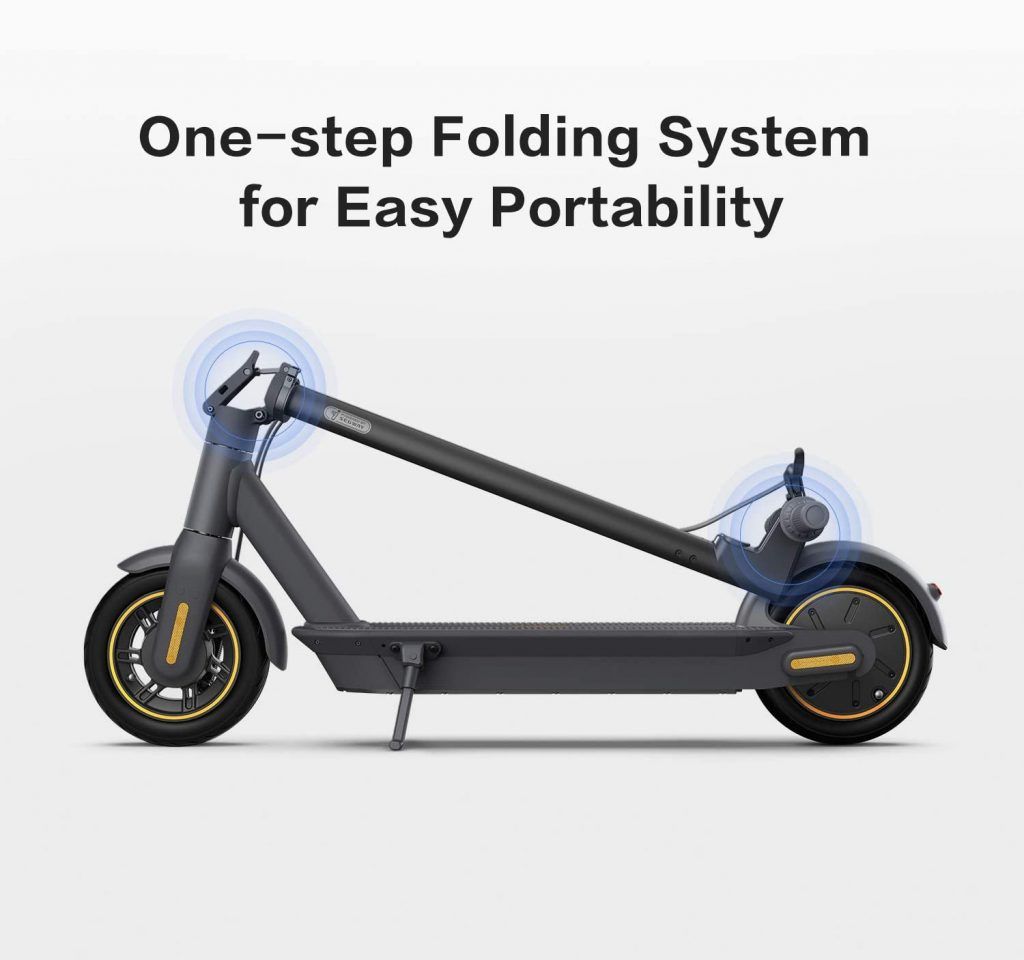 XiaomifyDubai's tweet photo. Ninebot KickScooter MAX G30
Portable Folding Electric Scooter 350W Motor
Max Speed 30km/h 15.3Ah Battery – Black
#ninebot
#segaway
#Kickstarter
#kickscooter
#electricscooter
#electricmobility
#dubai
#dubailife
#luxurylifestyle https://t.co/BltYZGcyxH