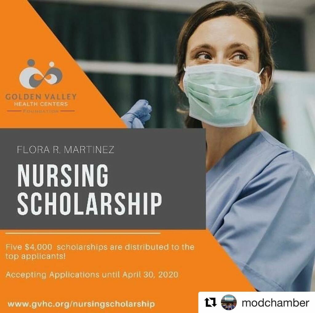 Check this out seniors going into nursing! @pitmanhosa #Repost <a href="/modchamber/">Modesto Chamber</a> with <a href="/get_repost/">Repost</a>
・・・
Golden Valley Health Center will be rewarding 5 top applicants with a $4,000 nursing scholarship. Make a change for yourself, and a change in the lives of… ift.tt/2RGIVNi