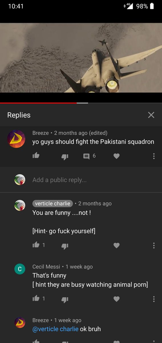 First one is the screenshot that I took yesterday ! The second one is the one that I took right now ! The guy edited his comment and will play the victim !