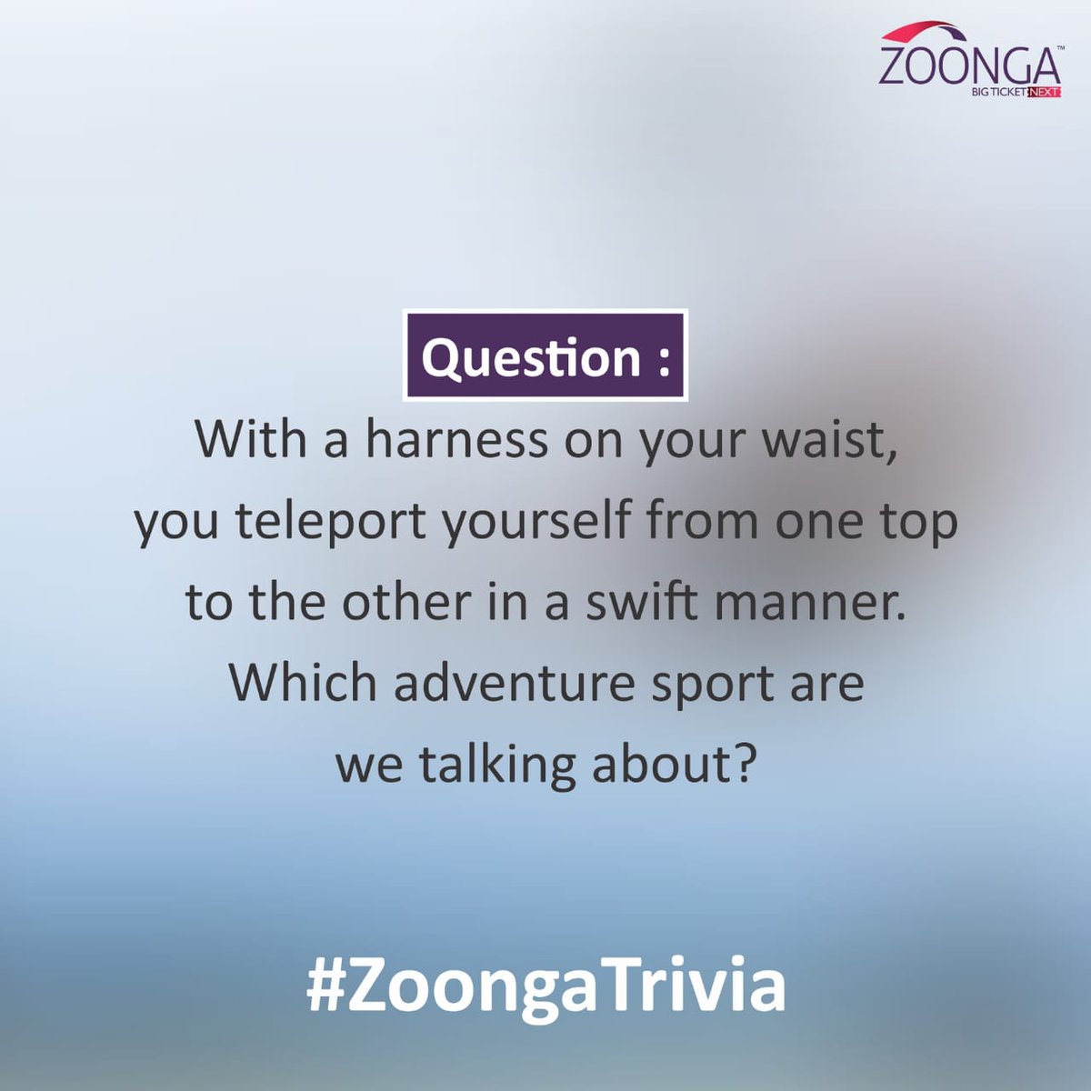 Zoonga On Twitter It S Trivia Time Let Us Know The Answer In The Comments Below And Feel Free To Add This Adventure And Bigticketnext Zoonga Adventure Explore Discover Trivia Quiz Https T Co Qn20ikgcta