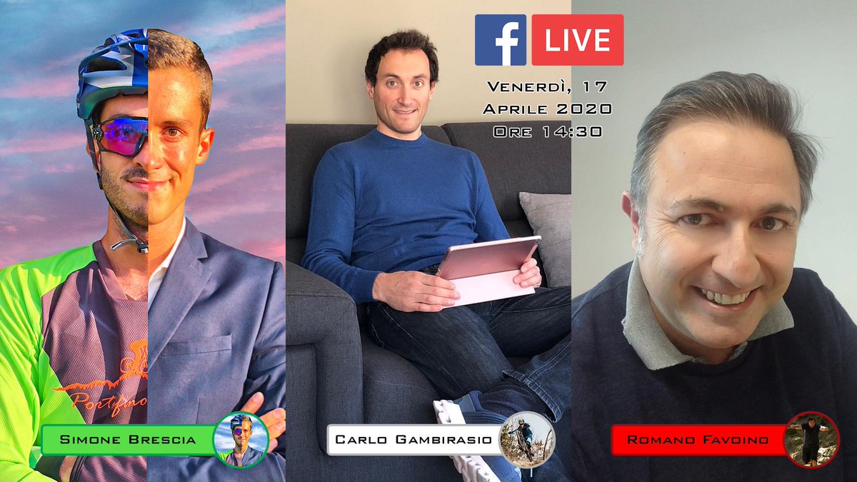 bresciaesse's tweet photo. DIRETTA LIVE
-
Venerdì, 17 Aprile 2020, alle ore 14:30, saremo in diretta Facebook sulla pagina Coppa Italia Urban Downhill con Simone Brescia, Carlo Gambirasio e Romano Favoino!
-
Faremo una chiacchierata insieme sul mondo del downhill e sul circuito Gravitalia! https://t.co/0nQpn5uOye