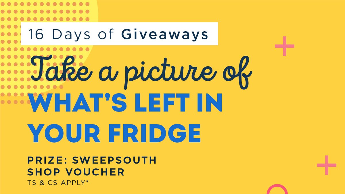 SweepSouthSA's tweet photo. 16 DAY LOCKDOWN CHALLENGE!
Managed to build up the courage to restock your fridge? Or are you just making do with what you have leftover?
Enter by:
๐Tweet a pic of the inside of your fridge using the #SSLockDown
๐Tag a friend and retweet this tweet
Ends at 23:59
Ts&Cs Apply https://t.co/oBn95JYOiQ