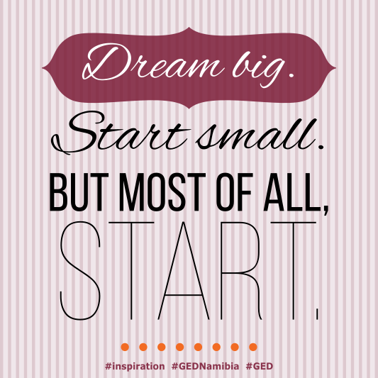 GedNamibia's tweet photo. Only you can make your dreams come true. Start now. Enroll.
#GEDNamibia #GED
https://t.co/Zmw5UD4mxn https://t.co/9HcK19x3GD