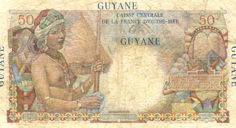 44 bis. Petit aparté Je vous ferai un thread complet sur le mode vie créole de cette époque.La Guyane avaient des billets de francs à sont effigie.