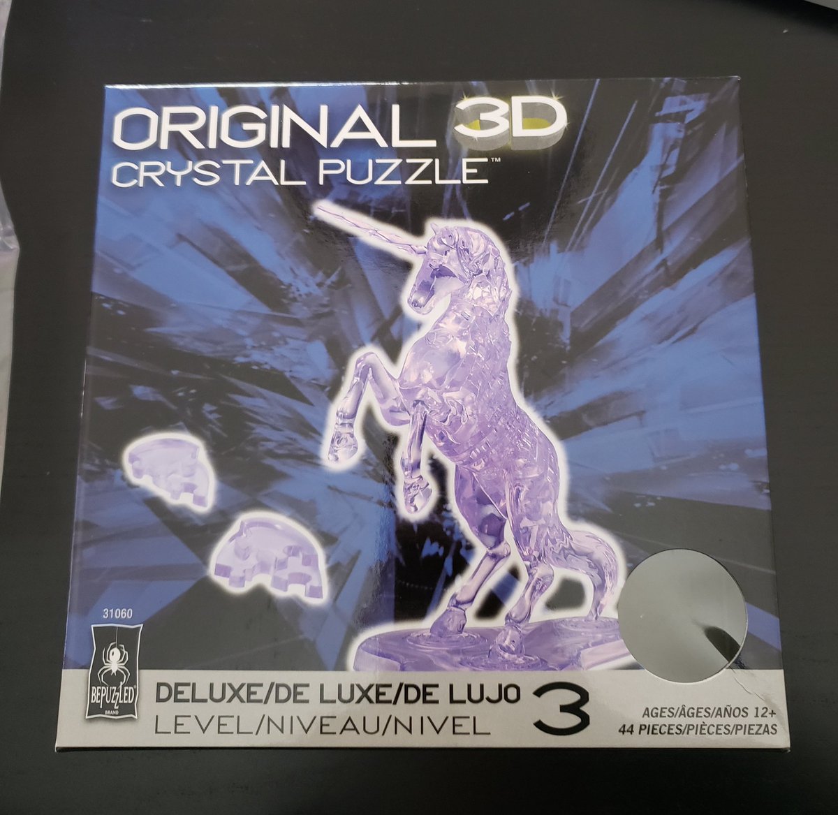 LaurasMavrick's tweet photo. 🦄 I made the 3D Alicorn Puzzle. It took me three attempts to complete because I thought I forgot a piece! #alicorn #3dpuzzle #bepuzzled https://t.co/QraRF66gJe