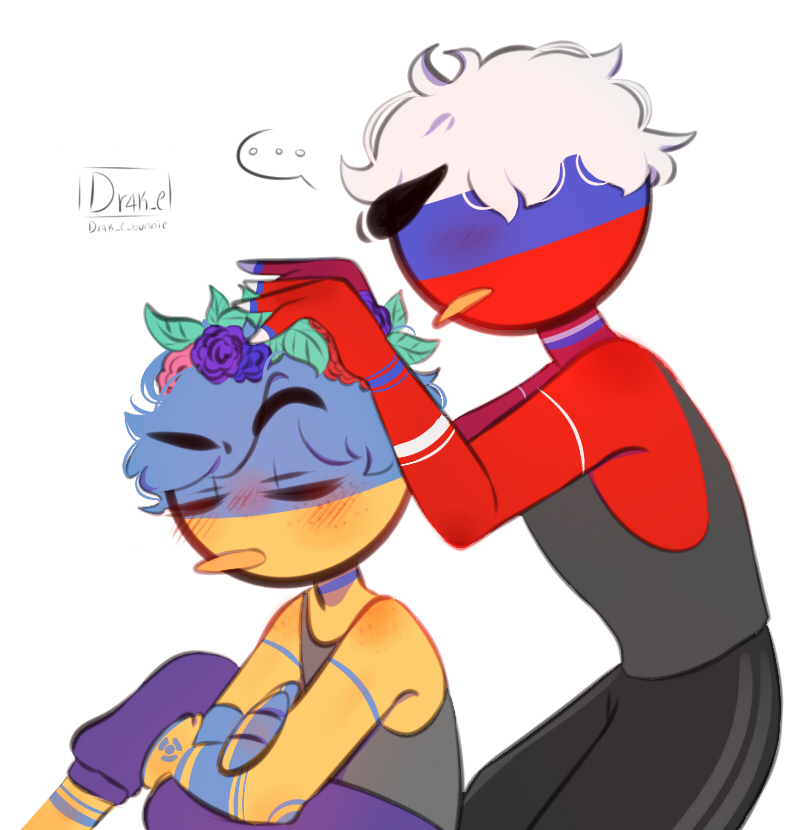 🥞Dr4k_e ᵕ̈ on X: Otp- #Countryhumans #countryhumansfrance