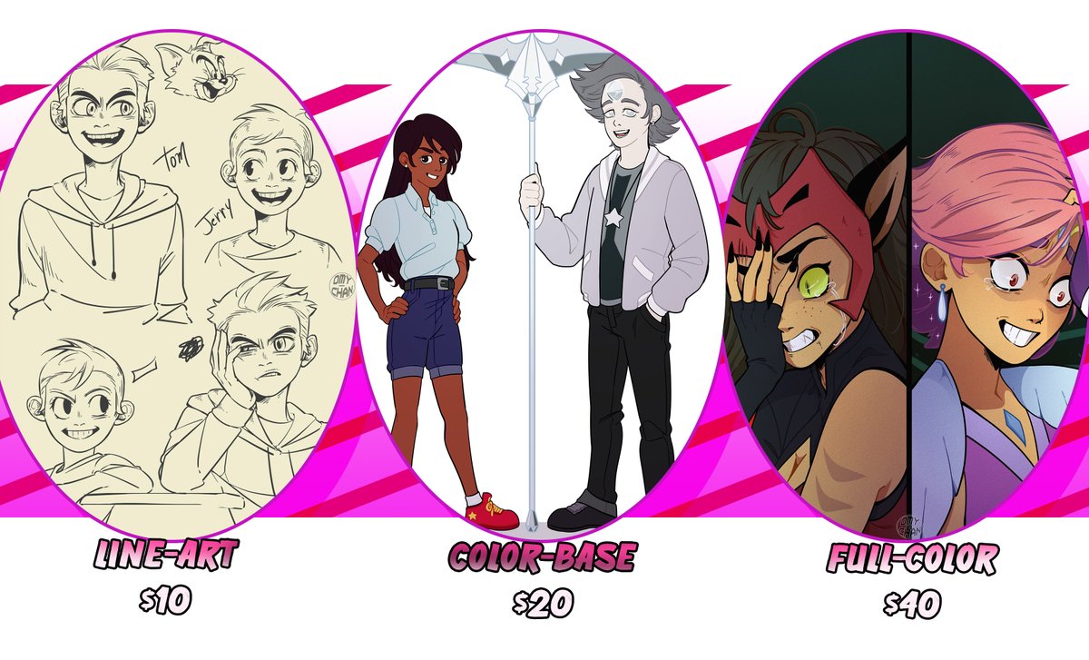COMMISSIONS OPEN! 
If you're interested, send me a message

Contact me! Send me a message!

#Commisions 