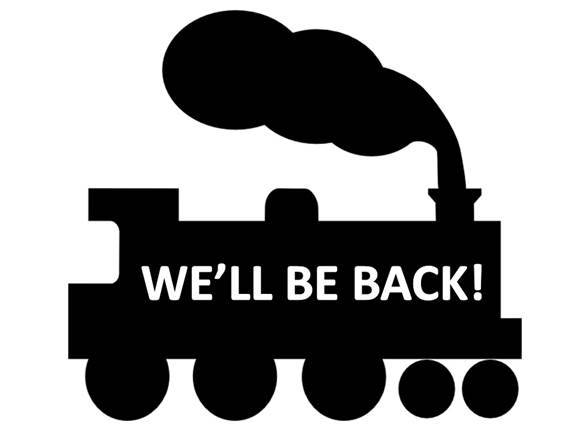 For HRDDA members: Susan Yaeger has had these trains made that we can display in our windows in the Depot District. If you would like one please email: tracie@tracierobinson.com
