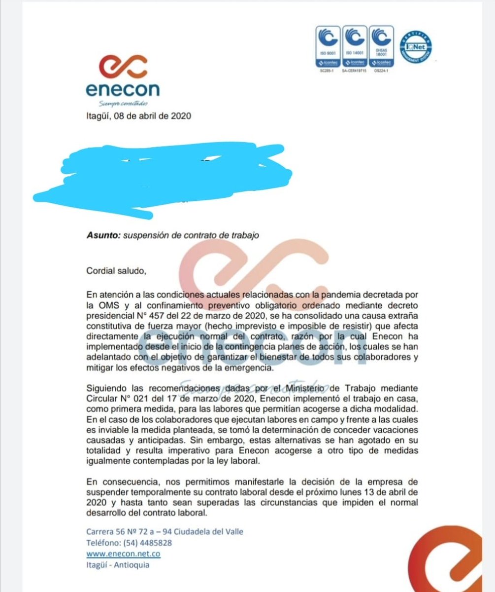 Sintraelectris1's tweet photo. @Sintraelectris1 apoya a los trabajadores de las contratista #enecon para defender sus derechos en estos momentos que la empresa les dio la espalda y han hecho una masacre laboral en complicidad con @ESSAGrupoEPM han condenado a sus familias al hambre. @FabianDiazPlata ayudenos https://t.co/UZRgCacBfw
