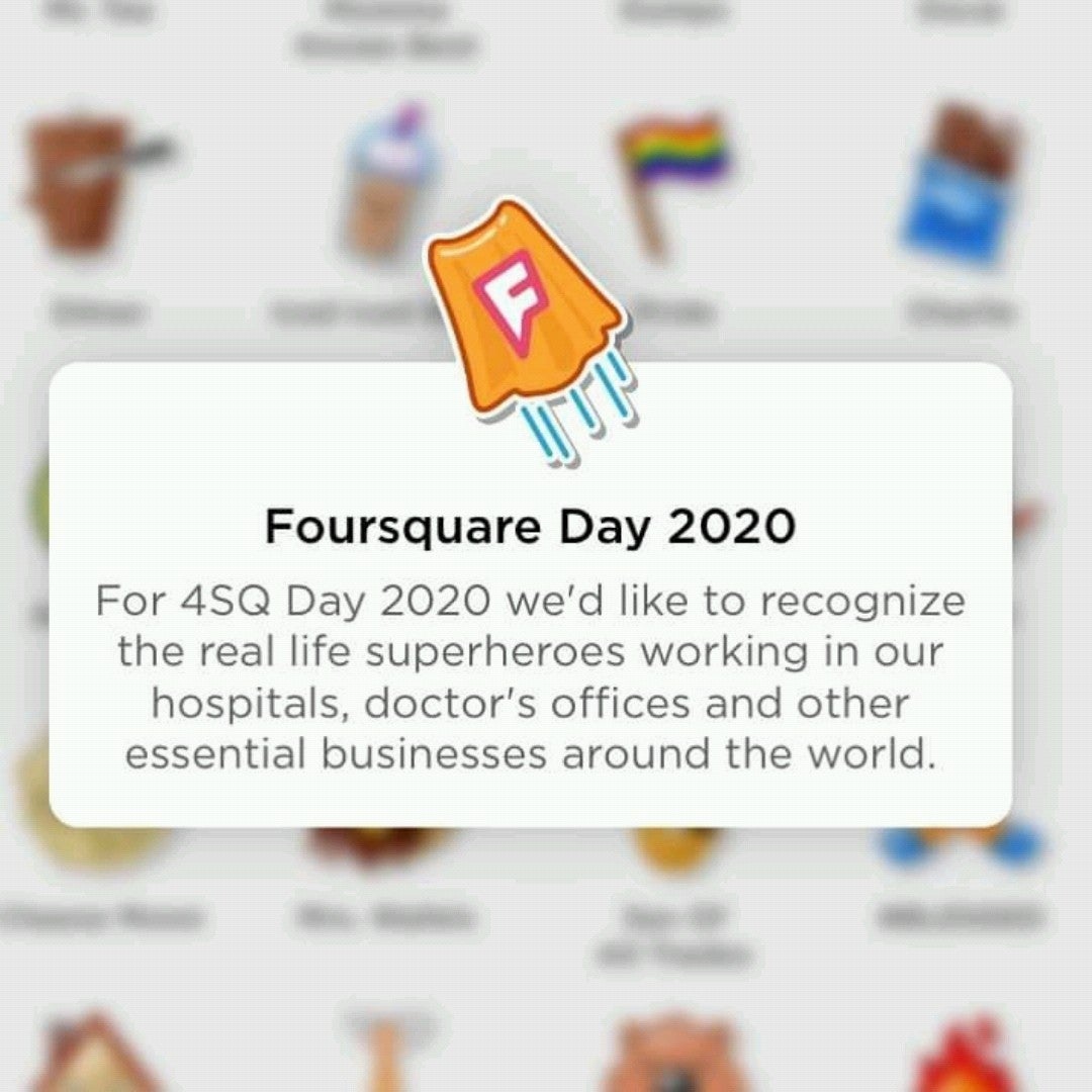 bakshrini's tweet photo. New Sticker! Foursquare Day 2020!! Check-in anywhere during 4SQ Day only during 2020 #stayhome @swarmApp @suid4sq @4sqsupport (@ Sweet Home 🏡 in Jakarta Selatan, Daerah Khusus Ibukota Jakarta) https://t.co/8WeEB6TNYq https://t.co/APZei6tait