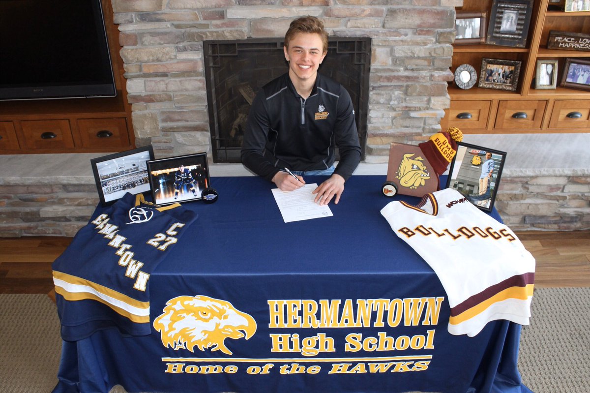 Hermantown Hockey tweet media