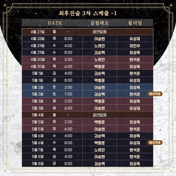 Gali_Wili's tweet photo. #뮤지컬 #창작뮤지컬 #최후진술 #최후

[마지막 티켓 오픈 안내] ⠀
✔ 4월 16일 (목) 13시 
✔ 예매처 예스24 단독오픈

https://t.co/jq1rxdXEsr

이미지 참고 부탁드립니다.
감사합니다.

2020.03.13 ~05.31
예스24스테이지 2관 https://t.co/KFhNFqEf28
