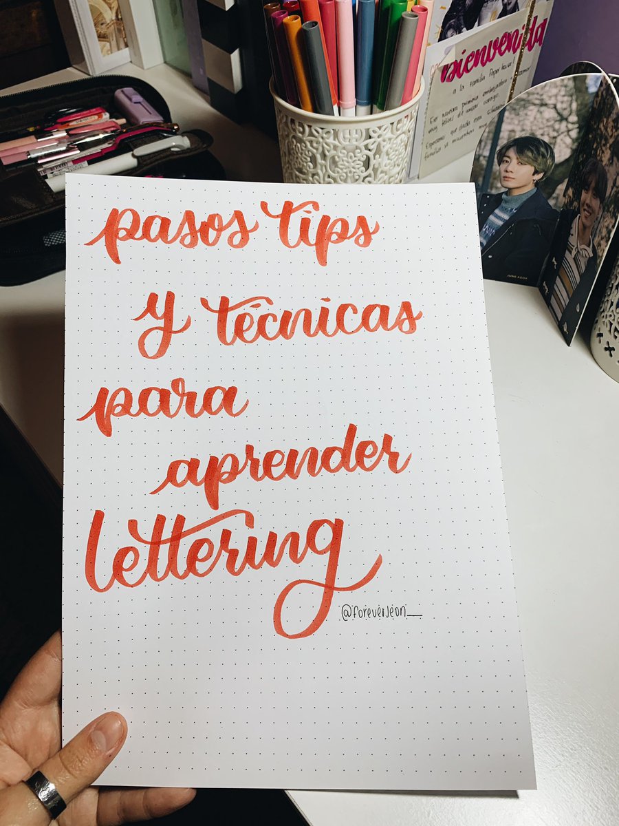 Hilo para aprender el abecedario básico para lettering!📍😋