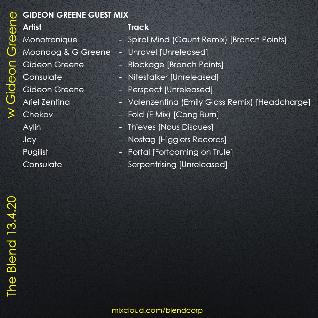 TB trax via @pbsfm: guests <a href="/BranchPoints/">BranchPoints</a> + Voodoo Black, Tehbis, Long Arm, Ivy Lab, Two Fingers, Sam Binga, Rider Shafique, Redders, Somejerk, Pxlhz, CIRCULA, Wen, Mind Of A Dragon, Capo Lee, Pugilist, Metro Zee, J-Shadow, Blackdown, Benton, Harmony. Audio mixcloud.com/blendcorp/the-…