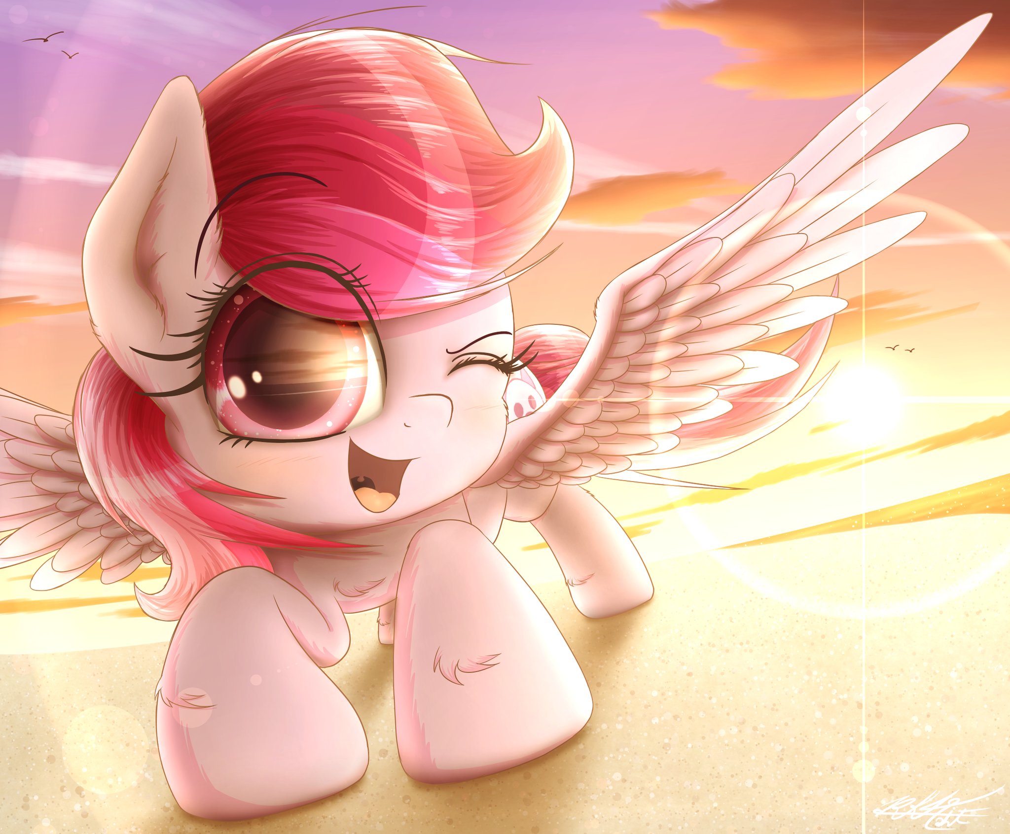 ট ইট র Phoenix Rk49 リッチー フォロワーさんのエヴァ ピグレットさんを描かせてもらいましたっ 多彩なピンク色でとても綺麗な かわいいペガサスですっ ーーーーーーーーーーーー マイリトルポニー Brony Artist Rk49 Art イラスト
