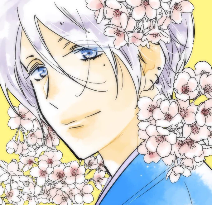 昨日のイラスト自分用に描いたものだけど色違いでよければアイコン等にどうぞ(利益のある転用はしないでね) 