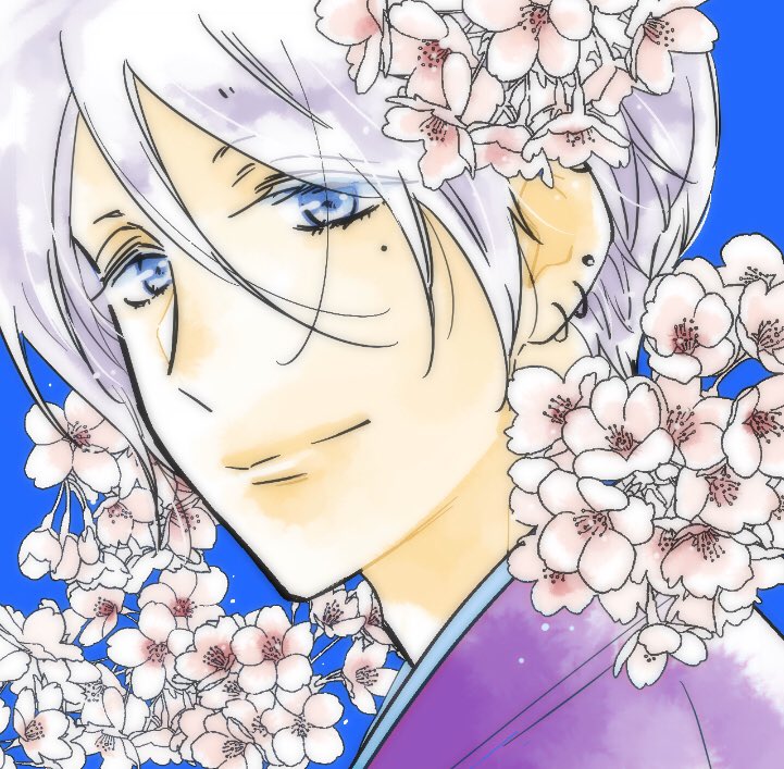 「昨日のイラスト自分用に描いたものだけど色違いでよければアイコン等にどうぞ(利益の」|カナエサト@漫画家のイラスト