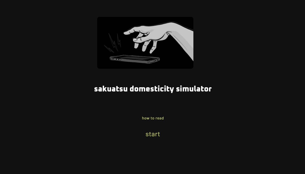 fashionably late, but here is my   #SakuAtsuWeek offering:a vaguely interactive mix of fic and art, where you too can experience the inherent romance of a big fat jerk and a too-blunt jerk attempting intimacy! https://newttxt.itch.io/sakuatsu&...