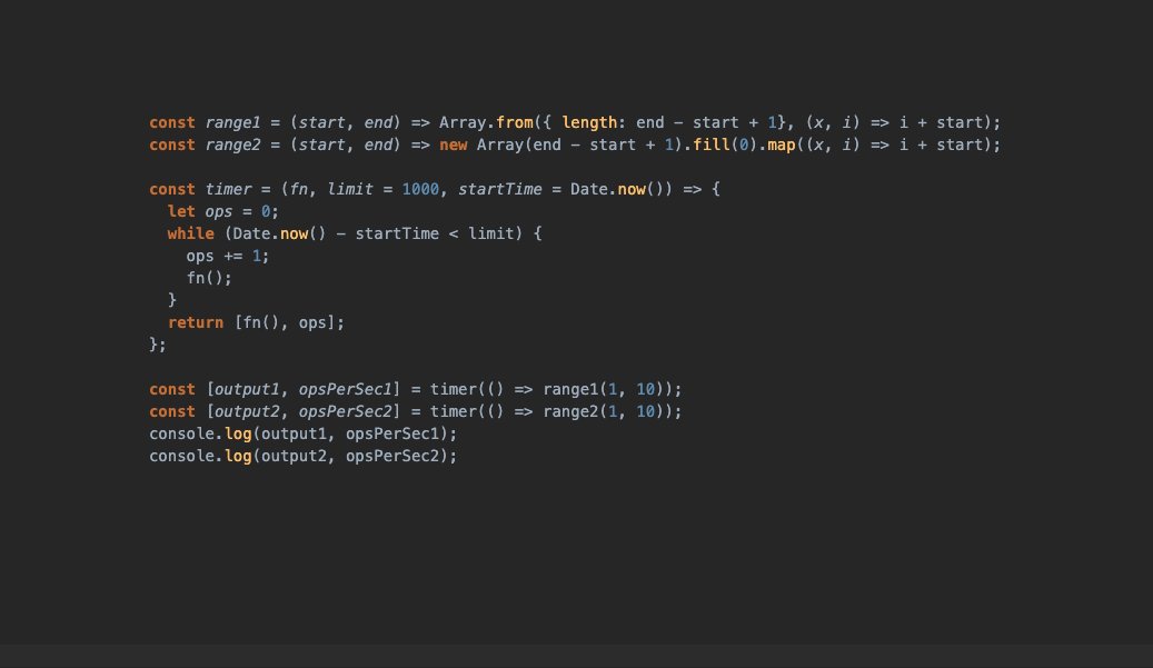_JSCeee's tweet image. Quick and easy performance testing. #javascript