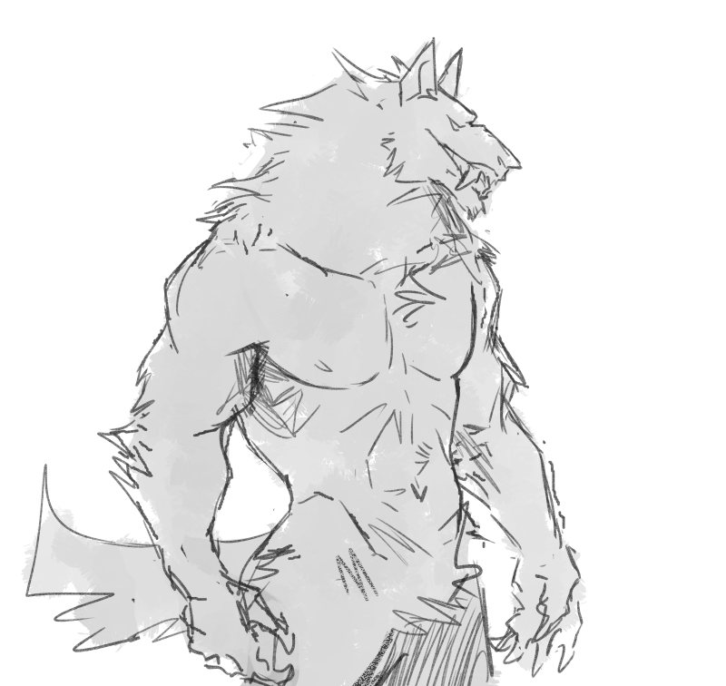 @ these ppl following me cuz of that dumb tweet dont follow me unless youre tryna see sexy werewolves 