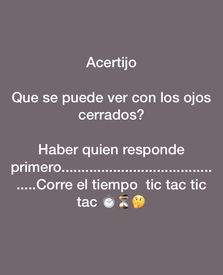 Tic tac tic tac 😉⏱⏳