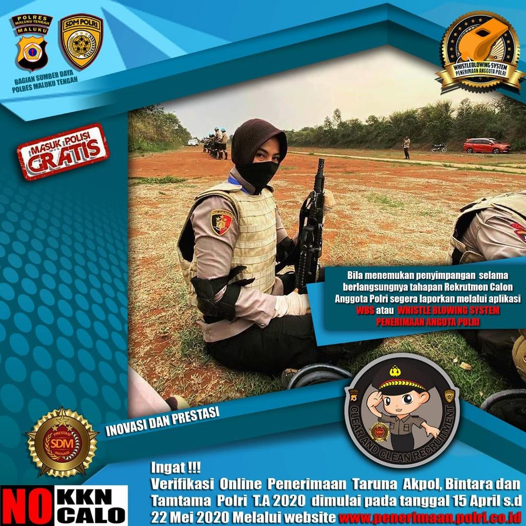 Waipia1's tweet photo. #rekrutmen_polri
#ssdm_polri
#birosdm_polda maluku
#humas_polda_maluku
#info_ssdm
#berprestasidaninovatif
#penerimaanpolri2020
#masukPolisiGratis https://t.co/42uqo1hEC0