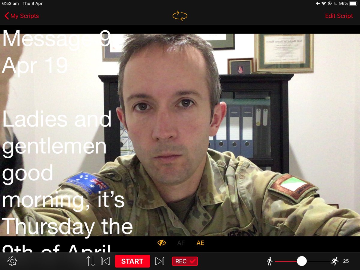 helmandproject's tweet photo. Looking to stay in touch with your team remotely during COVID-19? Two apps can help. Video Teleprompter Lite (https://t.co/2Ihng0RUtj) allows you to script addresses and record direct to iPad. Video Compressor then makes them small enough to upload! #stayconnected #UNCLASS https://t.co/CEEOslpfbJ