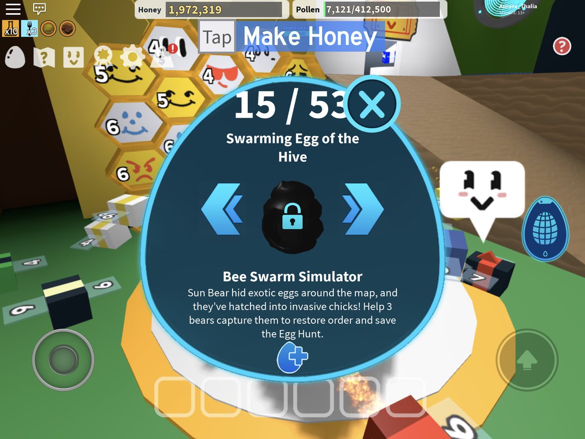 Roblox Bee Swarm Simulator Egg Hunt