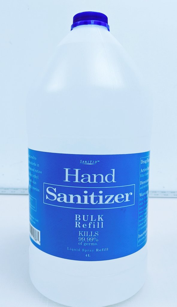 dosscopy's tweet photo. At DossCopyCentre we have locally made hand sanitizer 4 litre jugs for sale. https://t.co/ZIUx62zsnl
