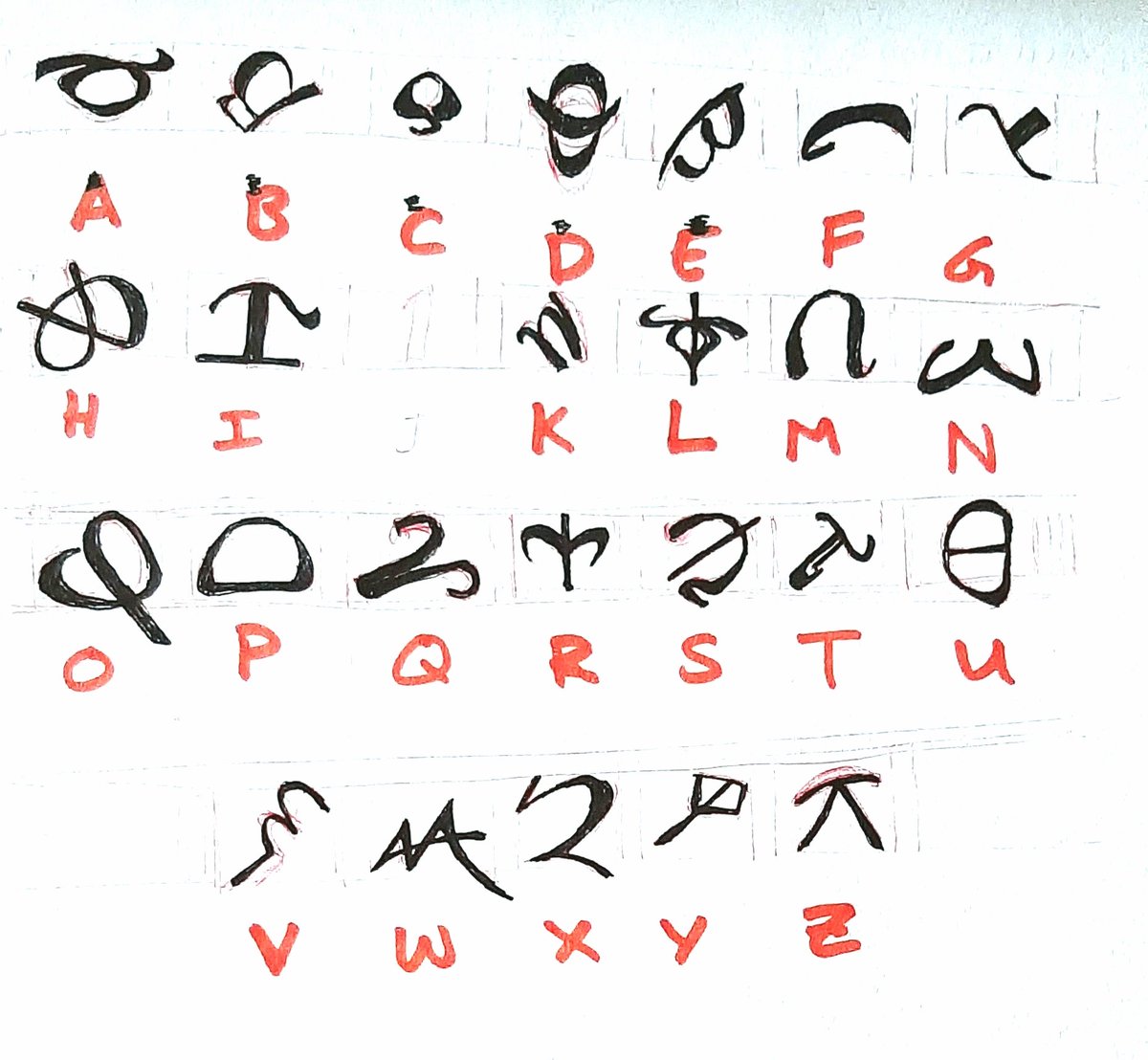 AurekFonts's tweet photo. #Protobesh as seen in art for Solo and The Rise of Skywalker
#StarWars #Aurebesh https://t.co/sRHUuhZih6