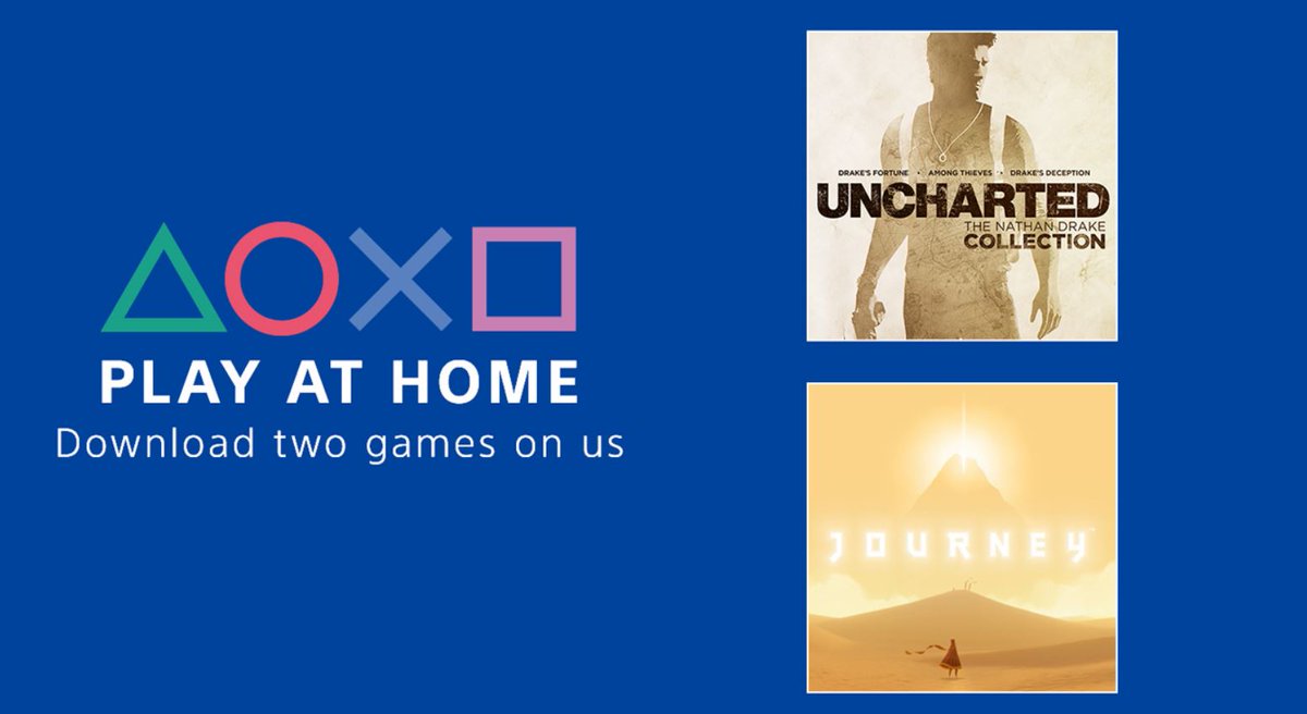 videogamedeals's tweet photo. Uncharted: The Nathan Drake Collection (PS4) and Journey (PS4) Are Free via PSN. Price Appears in Cart. 

Uncharted: The Nathan Drake Collection: https://t.co/J3LW3GAUno
Journey: https://t.co/602LEYkCNr https://t.co/80JO7kdxjB
