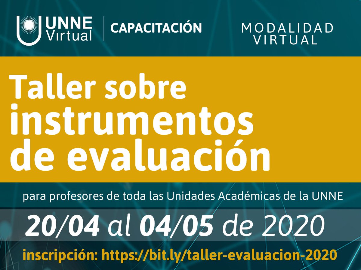 FADyCC | UNNE | TALLER DE CAPACITACION DOCENTE